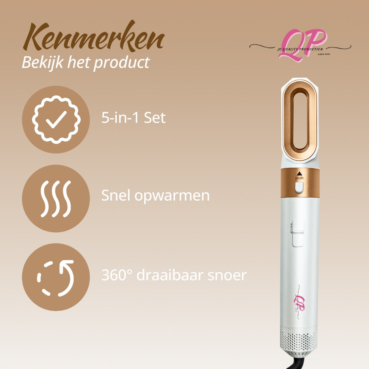 5 in 1 Thermal Brush